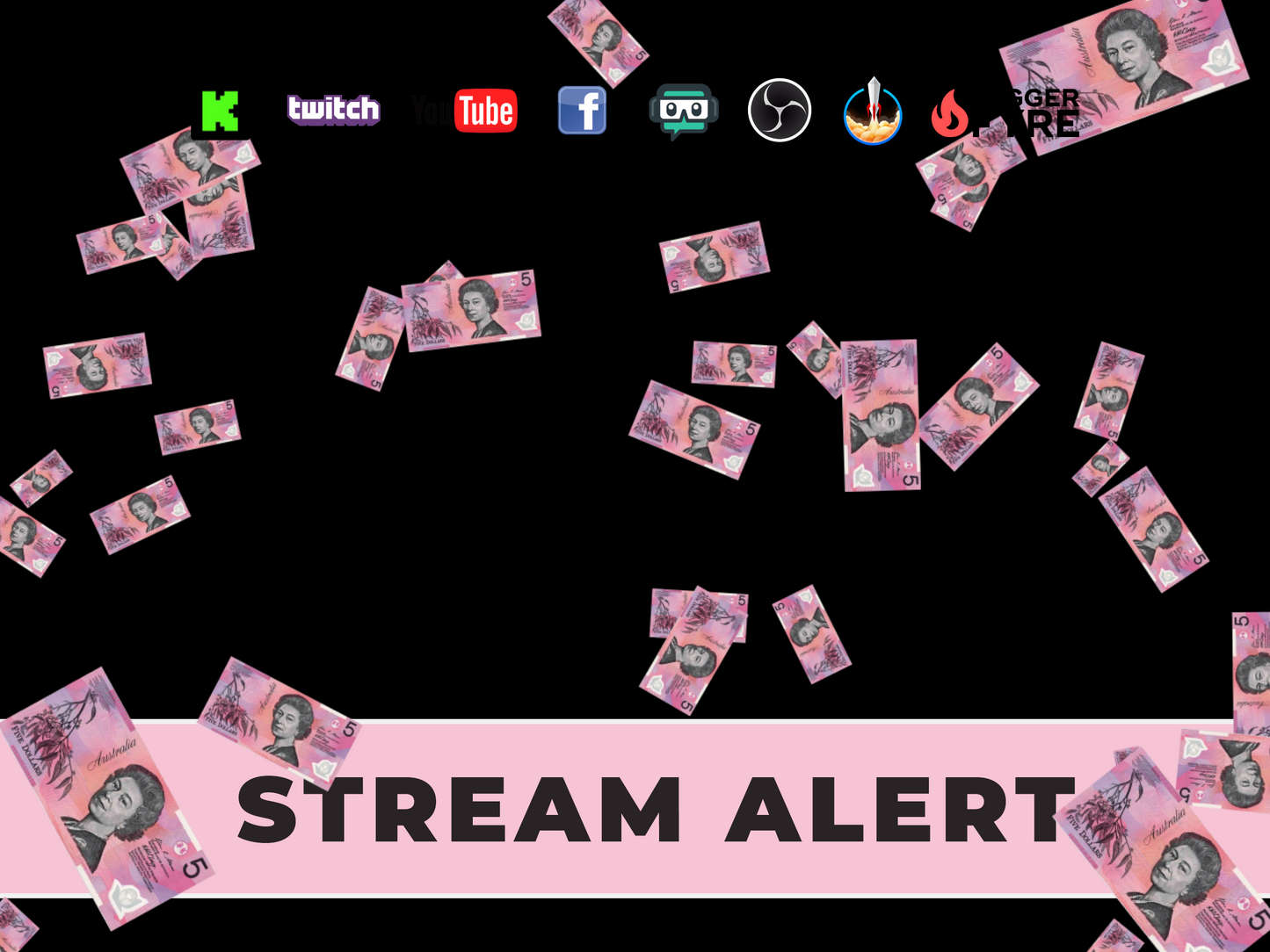 Aussie Donation Stream Alert Bundle