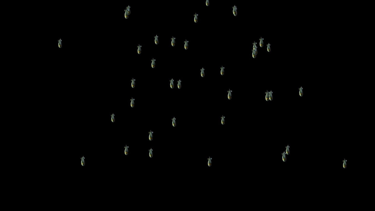 Bombs Away Raid Alert - Full Screen Stream Effect - 1920x1080 Animated Overlay - Transparent Background - Instant Download - .WEBM w/ Sound