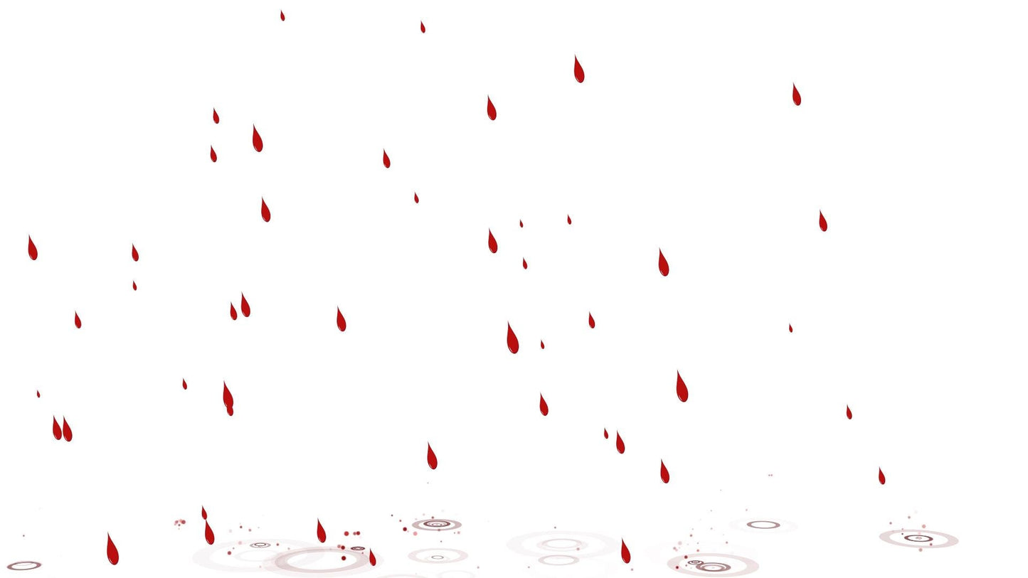 Blood Rain Stream Effect Pack - Alert & Looping Decoration - Full Screen Overlays with Transparent Background - 1920x1080 - Instant Download