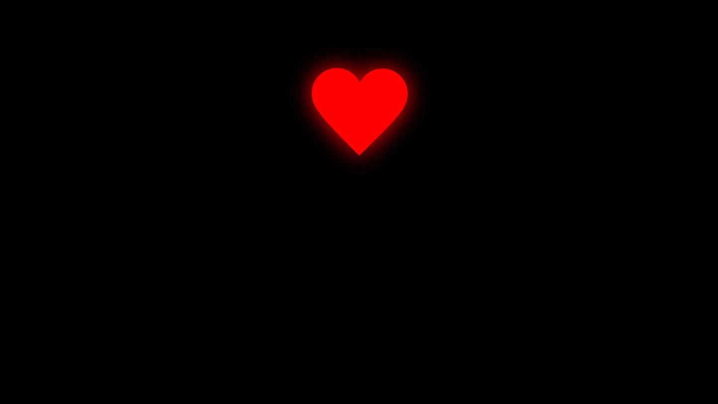 Broken Heart Stream Alert - Animated Heartbreak Overlay with Transparent Background - 1920x1080 - Instant Download - Fun & Cute Video Effect