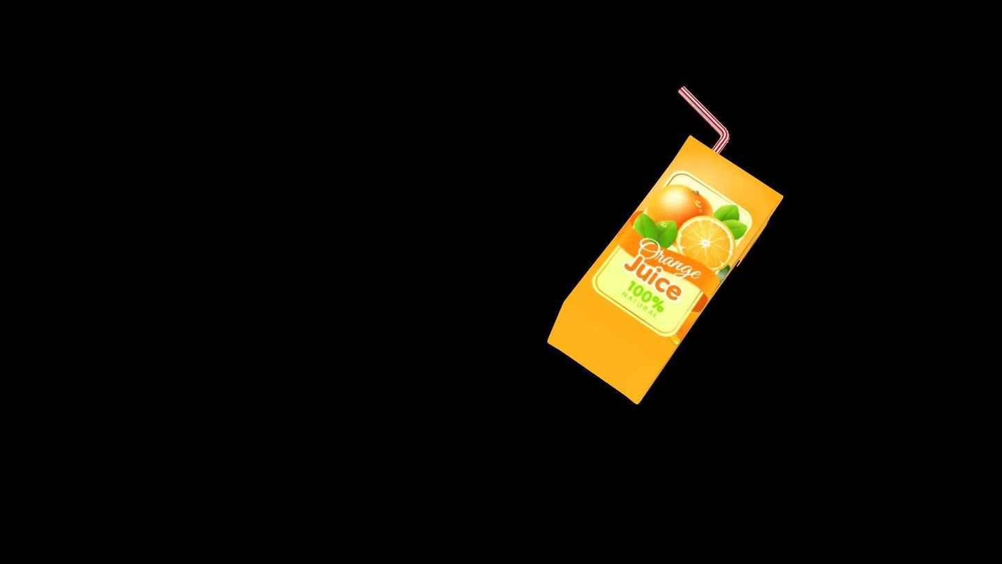 Orange Splash - Scene Transition Stinger & Stream Alert - with Sound - Full Screen 1920x1080 Animated Overlay with Transparent Background
