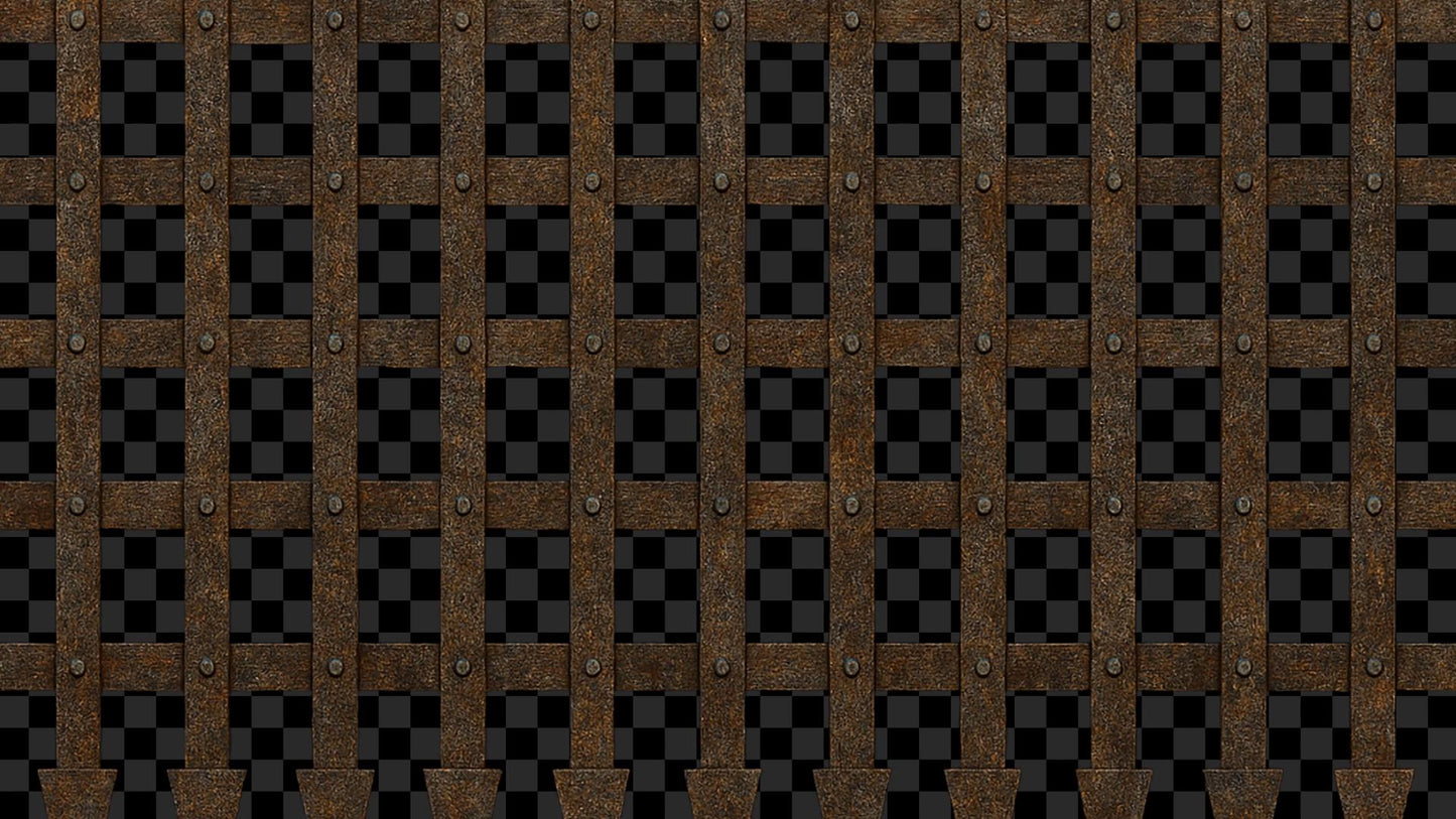 Castle Gate Stream Alert - Animated Overlay - Custom Sound - Full Screen 1920x1080 - Transparent Background - Instant Download - Easy To Use