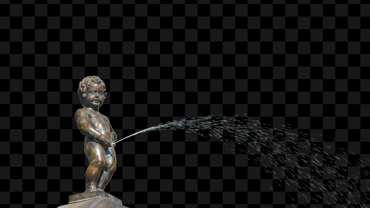 Pee Break Stream Alert - Full Screen Animated Overlay with Transparent Background - 1920x1080 - Instant Download - Funny Channel Redemption