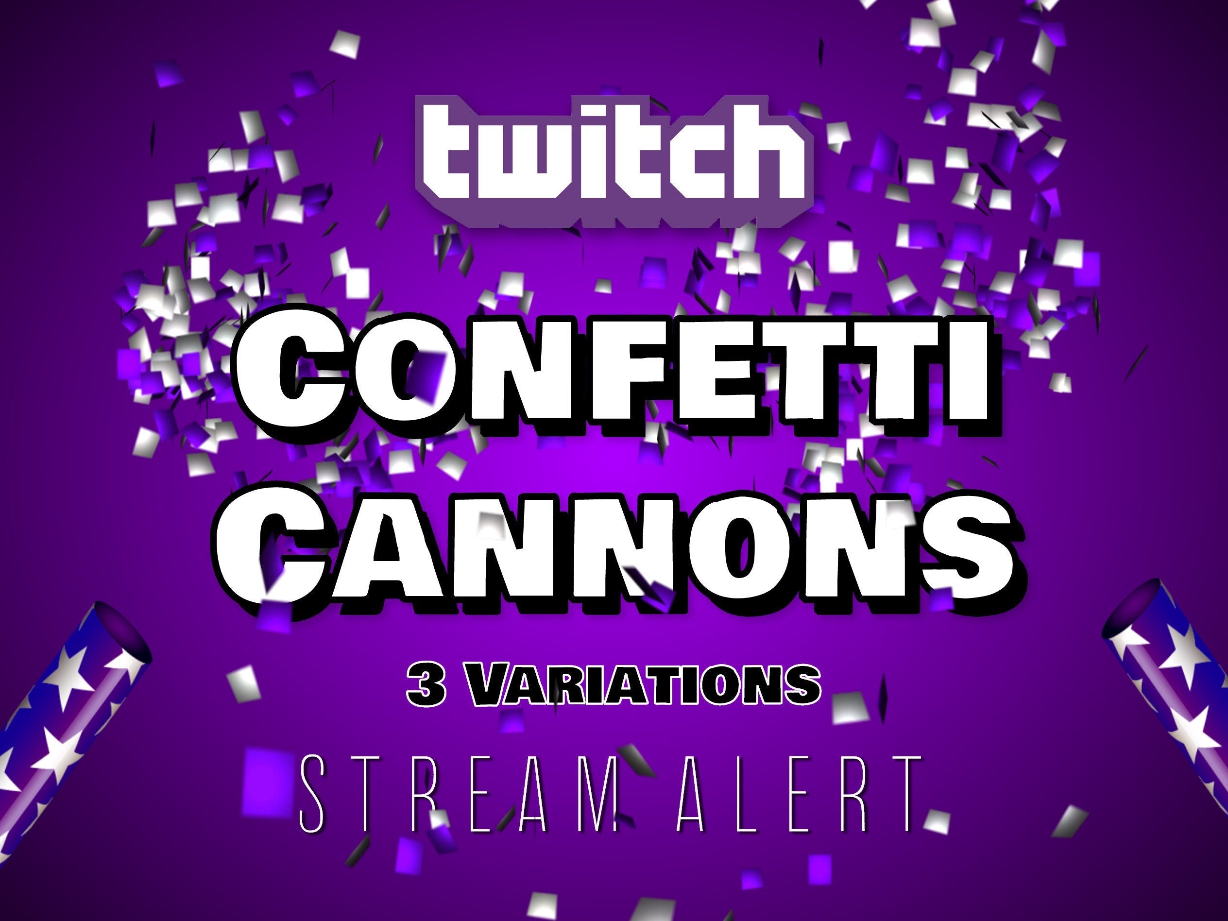 Neon Confetti Cannon