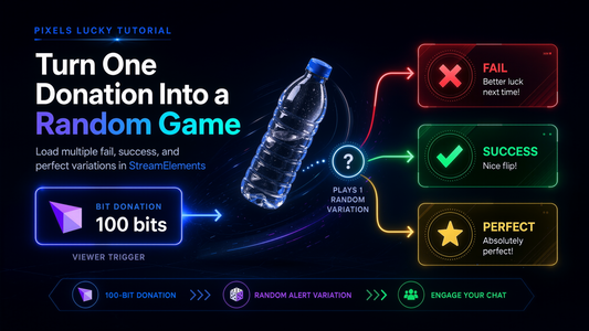 How to Set Up Random Alert Variations in StreamElements