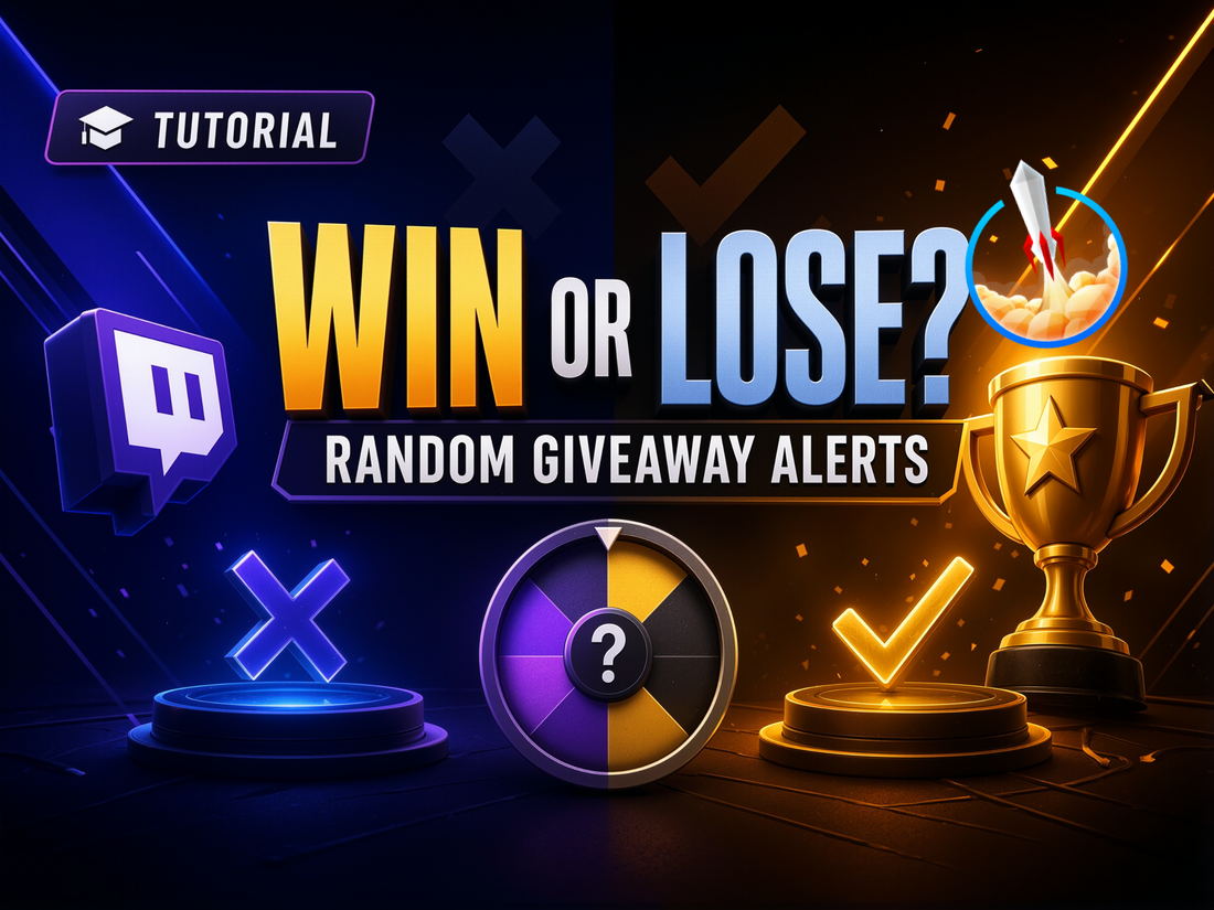 How to Run a Giveaway with Random Alerts in StreamElements