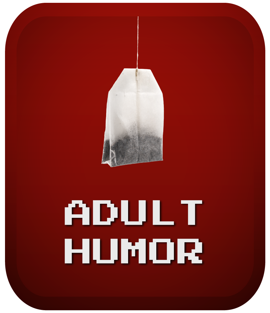 Teabag icon for adult humor stream alerts and decorations category