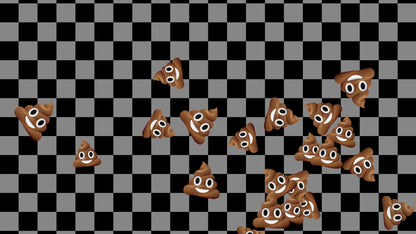 Poo Pop Stream Alert - Full Screen Animated Overlay - 1920x1080 - Transparent Background - Easy to Setup & Fun to Use! - Tutorial Included