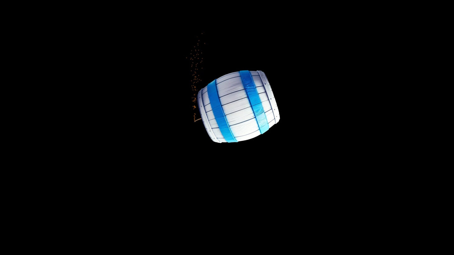 Twitch Prime Sub Barrel Bomb Alert - Full Screen Stream Animation w/ Transparent Background - Easy to Setup! - 1920x1080 - Instant Download