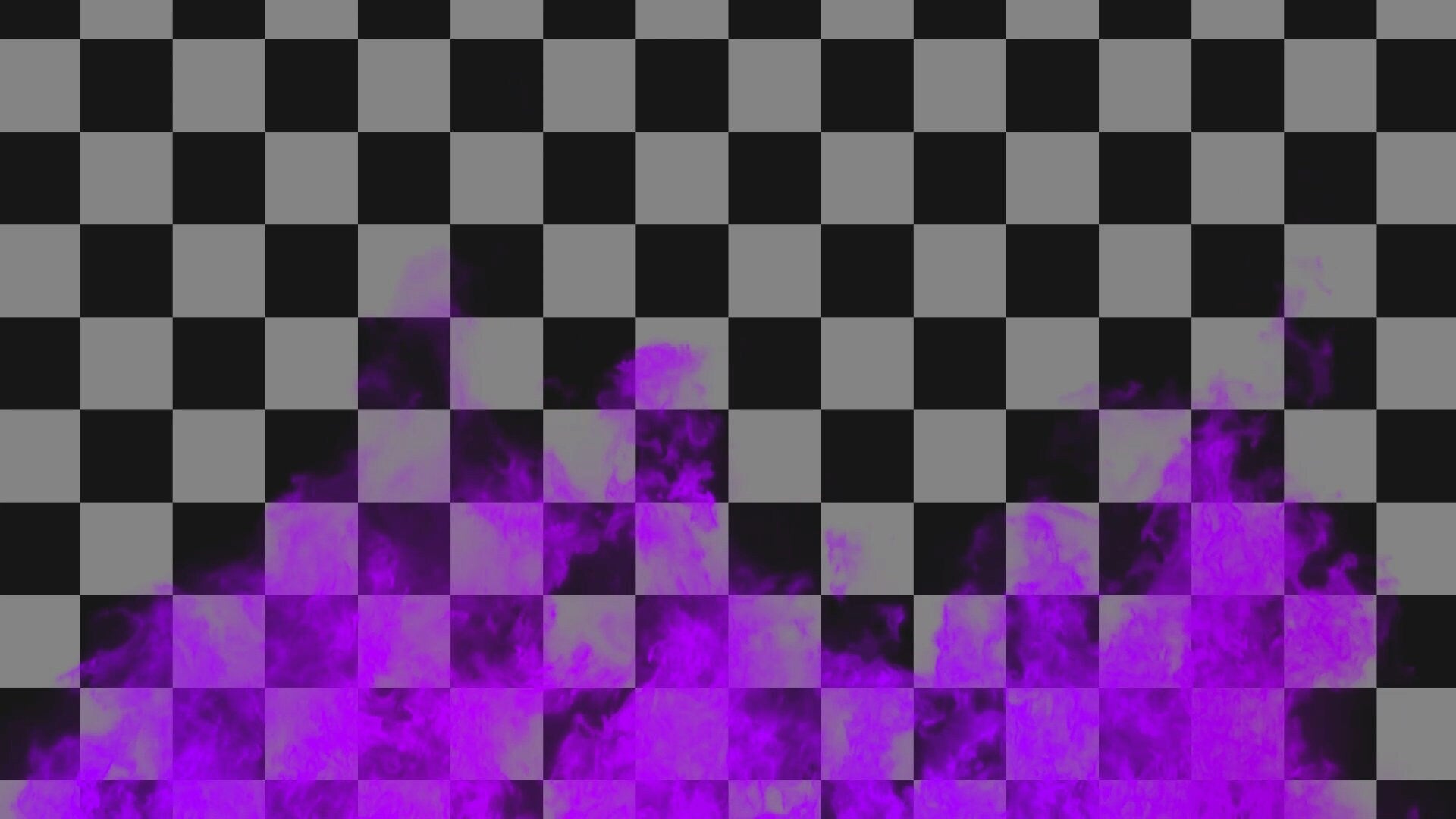 Purple Fire Stream Alert - Realistic Flames Effect - Full Screen Animated Overlay with Transparent Background - 1920x1080 - Instant Download