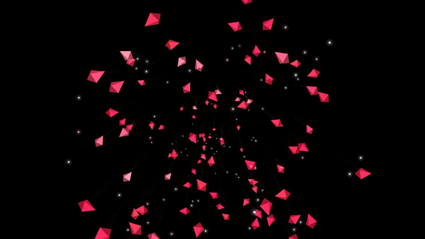 Coral Bit Explosion - Twitch Cheer Alert - Full Screen Animated Stream Overlay with Transparent Background - 1920x1080 - Instant Download!