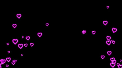 Corner Lovin' Stream Alert Pack - 3 Animated Overlays - Neon Pink Hearts - Full Screen 1920x1080 - Transparent Background - Instant Download