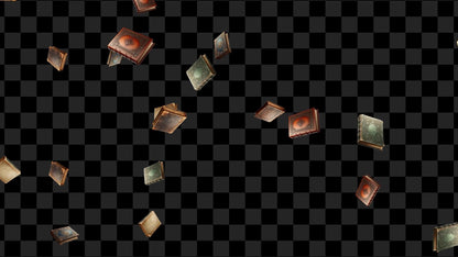 Spell Books Stream Alert - Full Screen Animated Overlay with Transparent Background - 1920x1080 - Instant Download - Witchy Halloween Effect