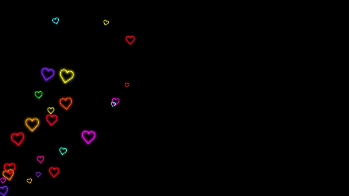 Corner Lovin' Stream Alert Pack - 3 Animated Overlays - Rainbow Hearts - Full Screen 1920x1080 - Transparent Background - Instant Download