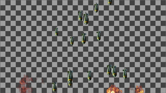 Bombs Away Raid Alert - Full Screen Stream Effect - 1920x1080 Animated Overlay - Transparent Background - Instant Download - .WEBM w/ Sound