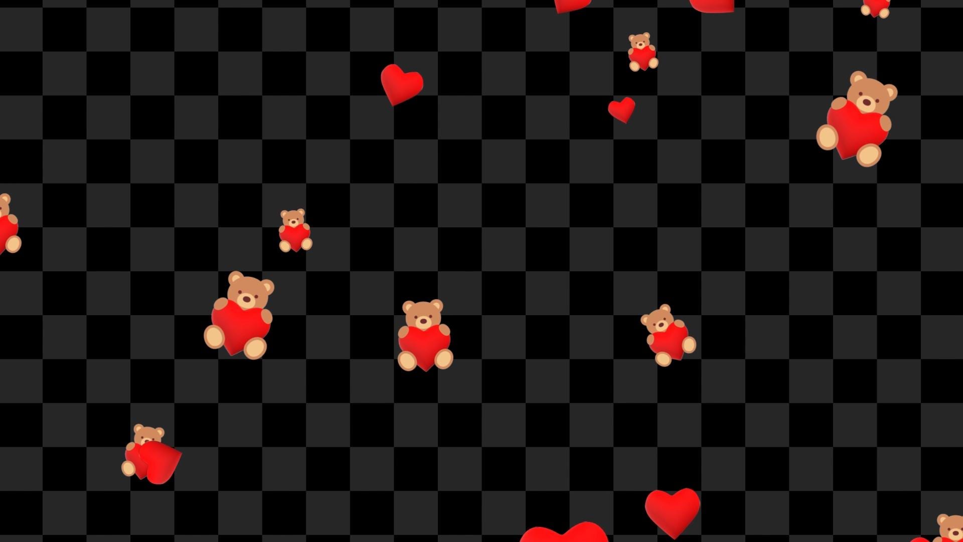 Hug & Heart Stream Alert - Valentine Effect for Streamers - Full Screen Animated Overlay with Transparent Background - 1920x1080 - SO CUTE!!