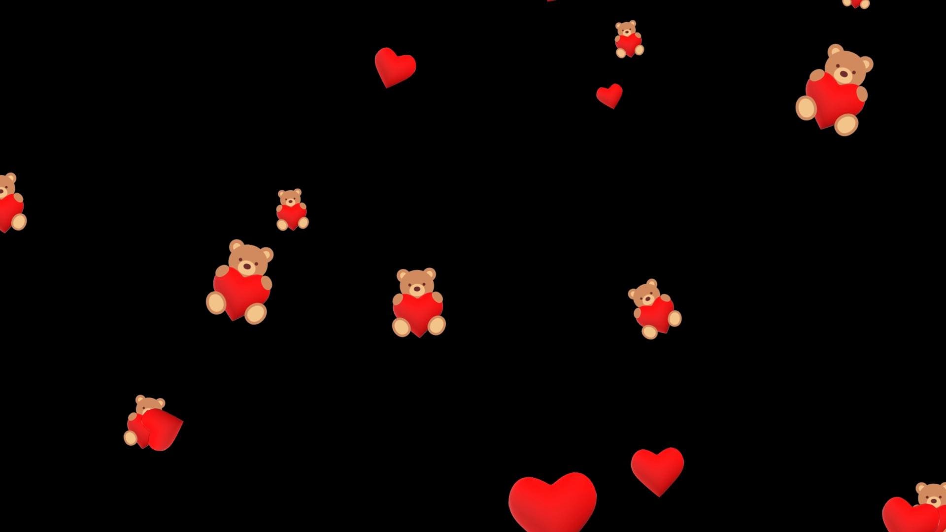 Hug & Heart Stream Alert - Valentine Effect for Streamers - Full Screen Animated Overlay with Transparent Background - 1920x1080 - SO CUTE!!