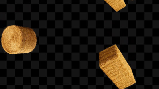 Hay Bale Stream Alert - Full Screen Animated Overlay with Transparent Background - 1920x1080 - Instant Download - Easy to Setup & Fun To Use