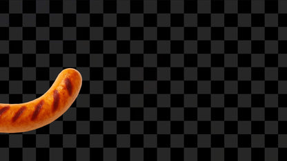 Sausage Poke Stream Alert - Full Screen Animated Overlay with Transparent Background - 1920x1080 - Instant Download - Funny Channel Redeem!
