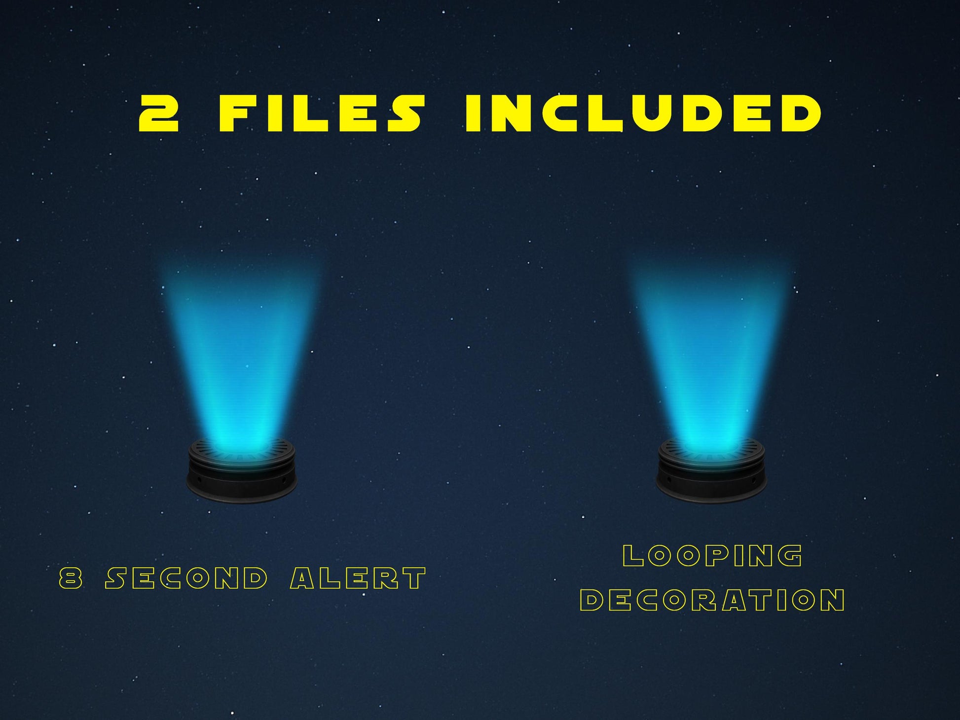 Bounty Disc Stream Alert & Looping Decoration - Animated Overlay with Transparent Background - Instant Download - Tutorial Included