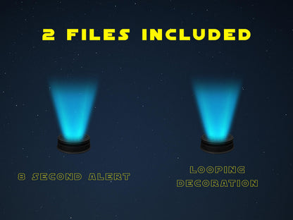 Bounty Disc Stream Alert & Looping Decoration - Animated Overlay with Transparent Background - Instant Download - Tutorial Included