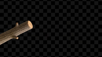 Pine Poke Stream Alert - Full Screen Animated Overlay - Transparent Background - 1920x1080 - Instant Download - Fun Big Wood Channel Redeem!