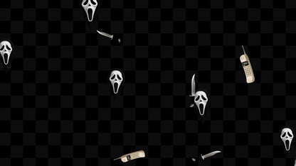Killer Call Stream Alert- Full Screen Animated Overlay with Transparent Background -1920x1080 - Instant Download - Horror Streamer Fun! RIP