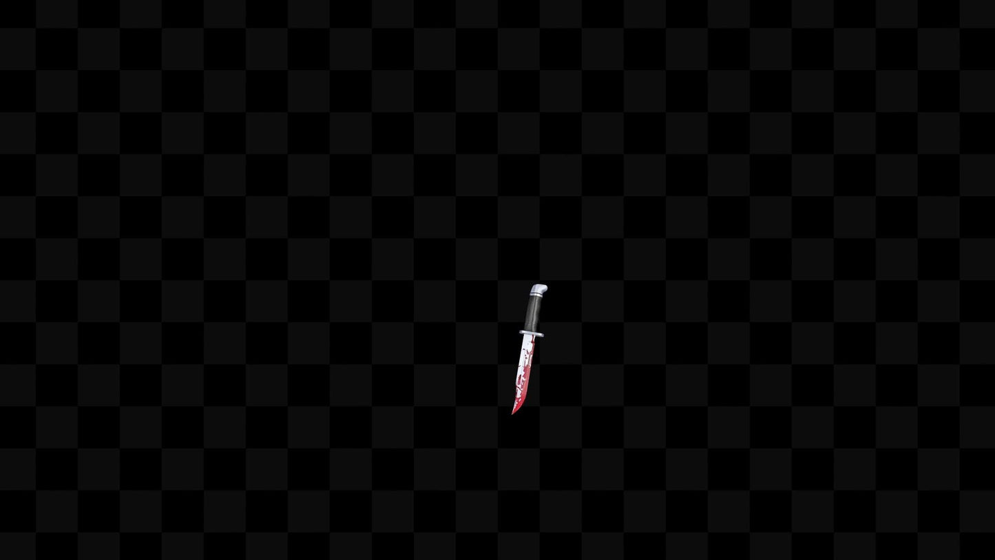 Killer Call Stream Alert- Full Screen Animated Overlay with Transparent Background -1920x1080 - Instant Download - Horror Streamer Fun! RIP