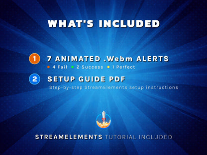 Bottle Flip Challenge Stream Alert Pack - Interactive Chat Game - 7 Outcomes - Full Screen Animated Overlay - Transparent Background - Sound