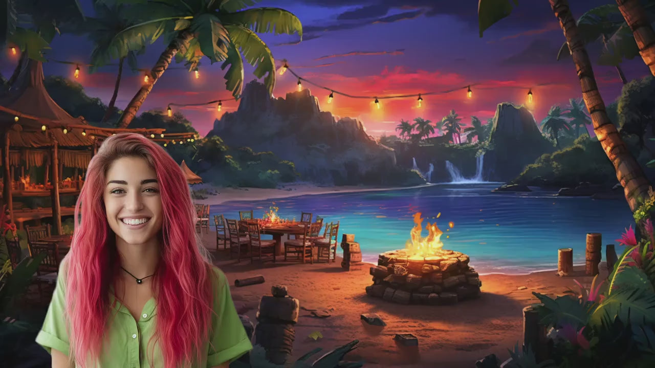 Watermelon Rain Stream Alert - Animated Melon Drop Overlay w/ Transparent Background - Full Screen 1920x1080 - Instant Download - Easy Setup