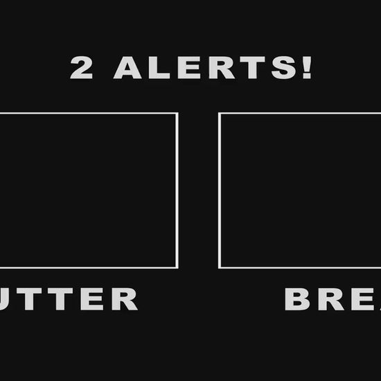 Bread & Butter Stream Alert Bundle - Two Fun Food Animations - Full Screen Overlays w/ Transparent Background - 1920x1080 - Instant Download