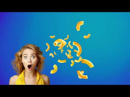 Mac & Cheese Splat Stream Alert - Full Screen Animated Overlay w/ Transparent Background - 1920x1080 - Instant Download - Cheesy Funny Fun!