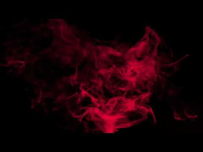 Red Smoke Stream Alert - Animated Overlay with Transparent Background - Full Screen 1920x1080 - Smokey Special Effect - Instant Download