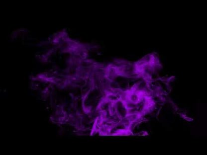 Purple Smoke Stream Alert - Animated Overlay with Transparent Background - Full Screen 1920x1080 - Smokey Special Effect - Instant Download