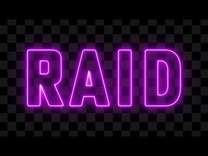 Neon Raid Stream Alert