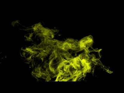 Yellow Smoke Stream Alert - Animated Overlay with Transparent Background - Full Screen 1920x1080 - Smokey Special Effect - Instant Download