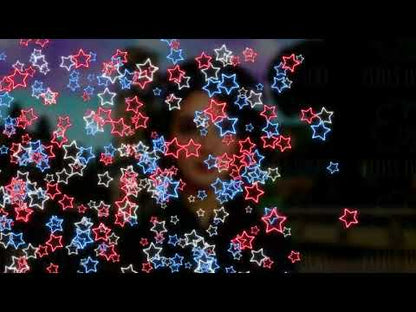 USA Neon Starburst Stream Alert