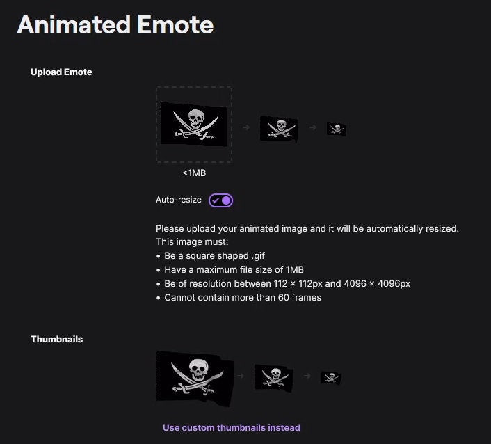 Animated Pirate Flag Emote - Jolly Roger Animation - For Twitch Discord Youtube - Perfect Loop - Sea of Thieves - Skull & Crossbones