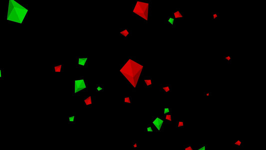 Holiday Cheer Effect - Red & Green Bits Animated Raining - Full Screen Transparent Overlay Alert - Donations and Cheers - Festive - Twitch