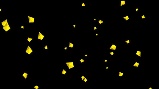 Yellow Twitch Cheer Alert - Raining Bits! Transparent Animated Full Screen Overlay - Donations, Cheers, Bit - Happy Fun Animation for Stream