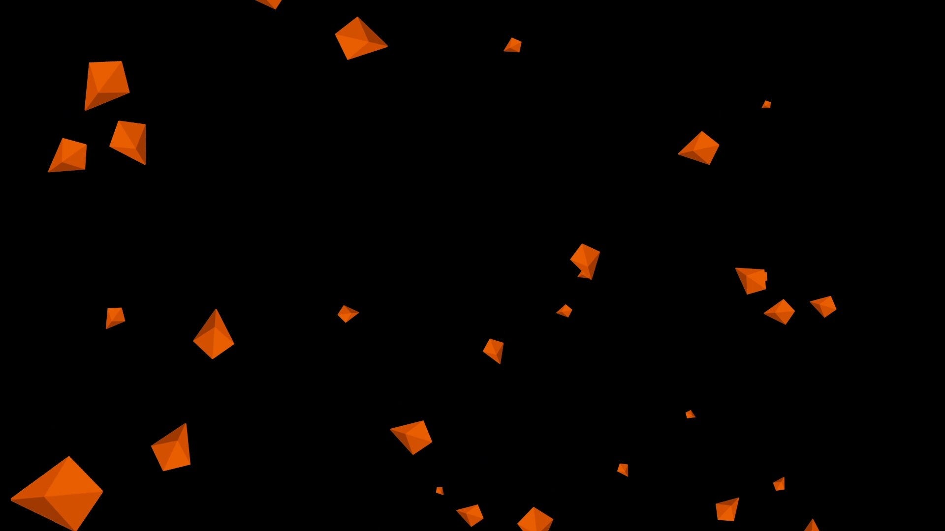 Orange Raining Bits! Twitch Stream Animated Bit Alert Overlay - Full Screen Transparent Effect for Bit Cheers, Donations - 1920x1080