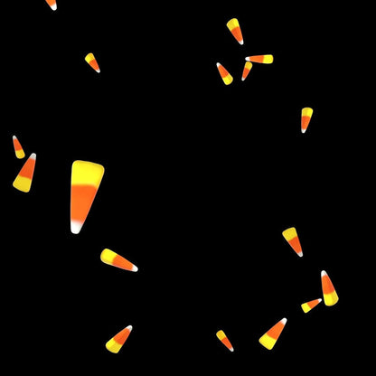 Halloween Candy Corn Drop Alert - Full Screen Transparent Animated Twitch Livestream Alert for Donations Cheers and More - SPOOKY + SPOOPY