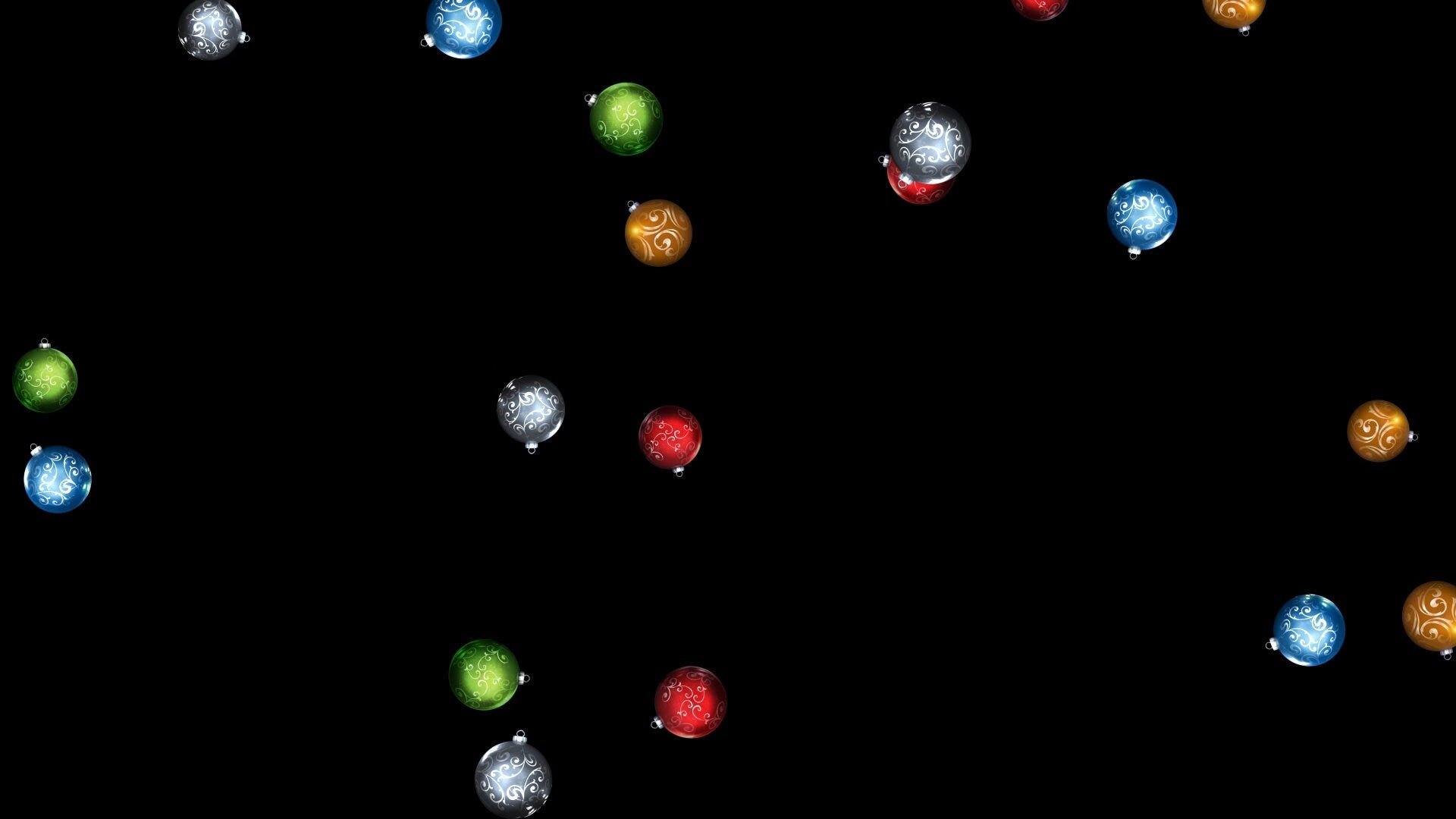 Ornament Drop Alert - Stream Overlay - Animated Full Screen Transparent Holiday - Christmas Tree Ball Rain - Twitch Youtube TikTok - Merry