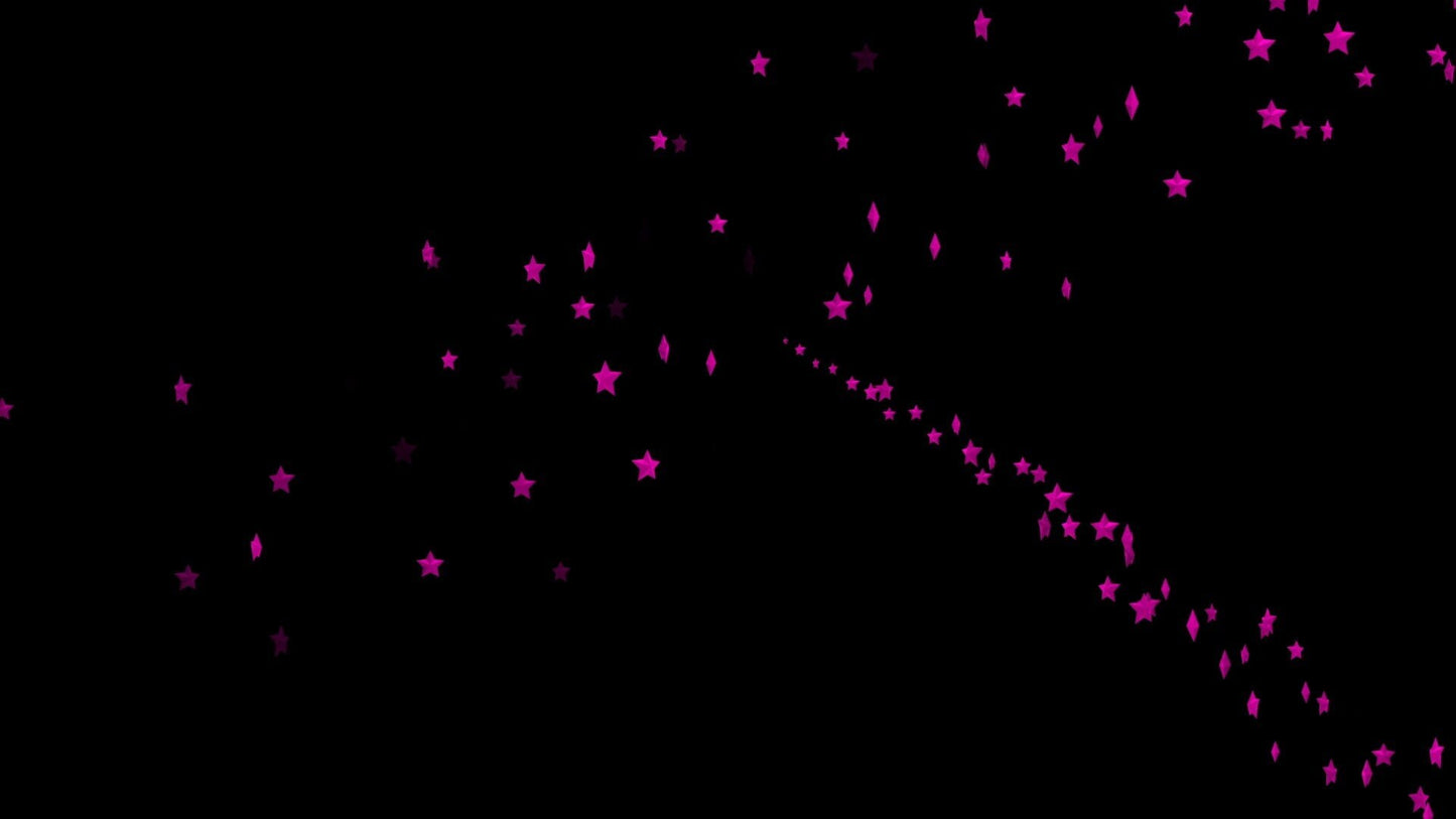 Pink Shooting Stars Stream Animation - Facebook Twitch - Full Screen Animated Transparent Overlay - Donation, Cheers, Tips FullScreen Alert