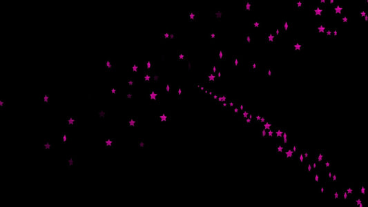 Pink Shooting Stars Stream Animation - Facebook Twitch - Full Screen Animated Transparent Overlay - Donation, Cheers, Tips FullScreen Alert