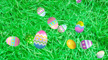 Easter Eggs Stream Alert - Animated Egg Rain - Full Screen 1920x1080 with Transparent Background - For Donations, Cheers, Redemptions, & Fun