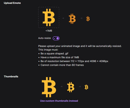 Bitcoin Animated Emote - For Twitch Youtube Discord - BTC Animation - Perfect Loop Crypto Asset - Instant Download - GIF - Stream Decoration