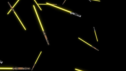 Jedi Sentinal Stream Alert - Star Wars Lightsaber Animation - Full Screen Overlay with Transparent Background - 1920x1080 - Instant Download