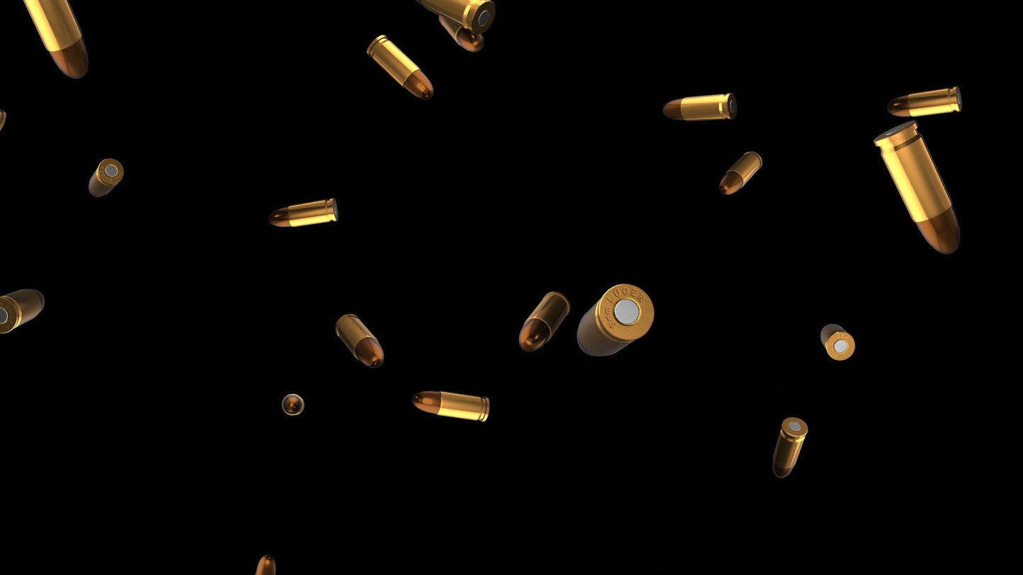 Ammo Shower Stream Alert - Animated Raining Bullets w Transparent Background - Full Screen 1920x1080 Overlay - Instant Download - Raid Alert