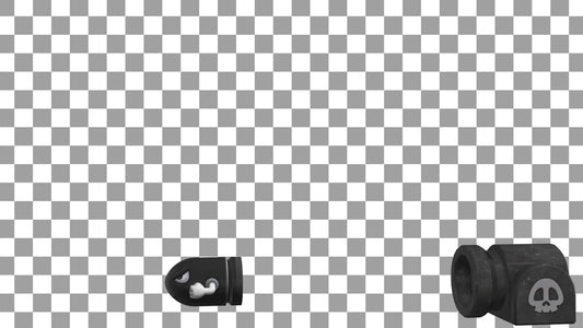 Donation Alert - Animated Bullet Bill Stream Overlay - Full Screen 1920x1080 w/ Transparent Background - Fun Dono Effect - Instant Download